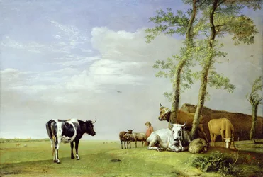 A Fellow Countryman with his Herd